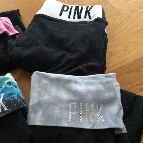 6 Pink Capri Leggings - Picture 4 of 4